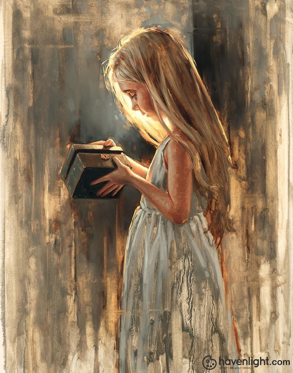 Dan Wilson Fine Art Canvas Giclee: "The Light of Hope"