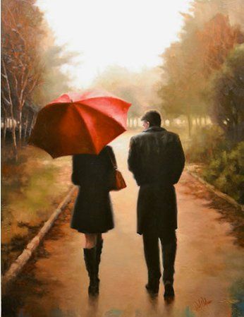 Daniel Del Orfano Limited Edition Hand Embellished Giclee on Canvas:"First Walk"