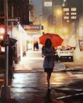 Daniel Del Orfano Limited Edition Hand Embellished Giclee on Canvas:"Reminiscing"