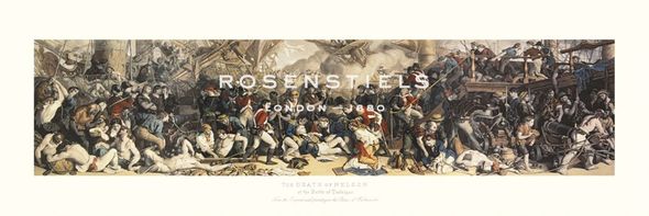 Daniel Maclise Hand Numbered Limited Edition Print on Paper :"Wellington and Blucher"