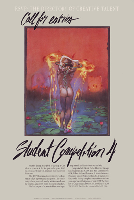 Daniel Maffia Limited Edition Signed Ed. 100:"RSVP Student Competition 4, 1985"