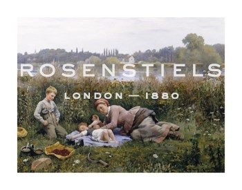 Daniel Ridgeway Knight Hand Numbered Limited Edition Print on Paper :"Noonday Repast"