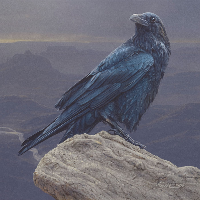 Daniel Smith Hand Signed and Numbered Limited Edition Gallery Wrap Canvas Giclee:"Canyon Vista "