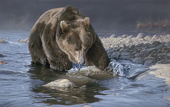 Daniel Smith Handsigned and Numbered Limited Edition Canvas Giclee: "Over the Rainbow"