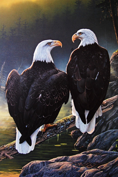 Daniel Smith Signed and Numbered Limited Edition Artist Proof Lithograph: "Dawn's Early Light"