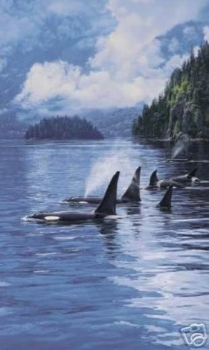Daniel Smith Signed and Numbered Limited Edition  Lithograph: "Ancient Mariners"