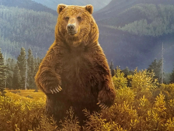 Daniel Smith Signed and Numbered Limited Edition Lithograph: "As Far As The Eye Can See"