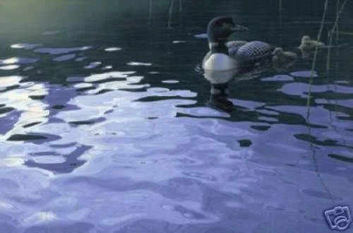 Daniel Smith Signed and Numbered Limited Edition  Lithograph: "Testing The Waters"