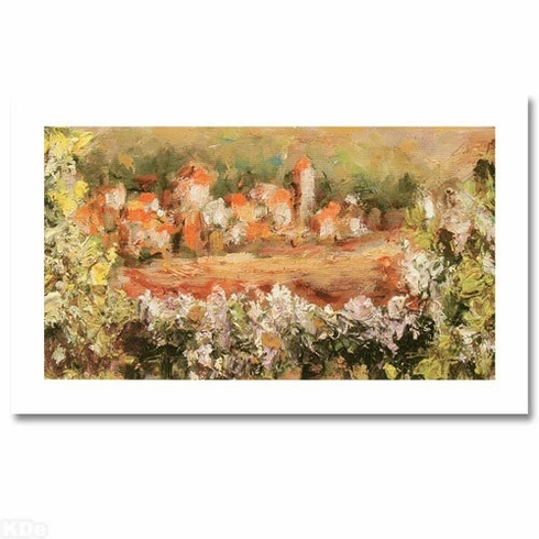 Daniella Foletto Limited Edition Canvas Embellished: "San Urbano" Daniella Foletto Limited Edition Canvas Embellished: "San Urbano"