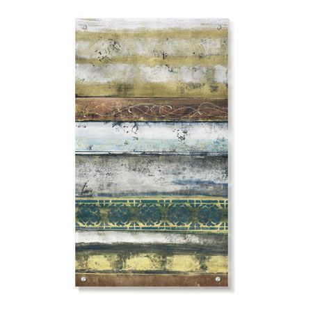 Danielle Hafod Limited Edition Ready to Hang Giclee on Clear Acrylic: "Tapestry I"