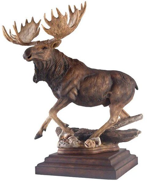 Danny Edwards Elk Sculpture: "In His Prime"