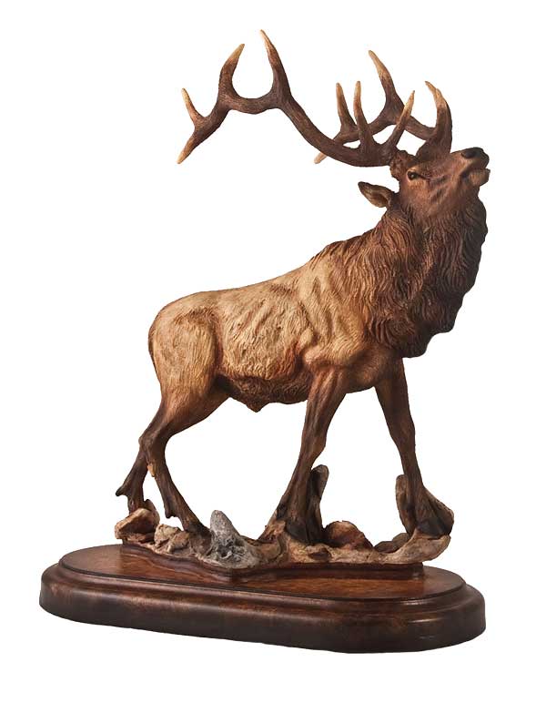 Danny Edwards Sculpture:"Wapiti - Elk" 