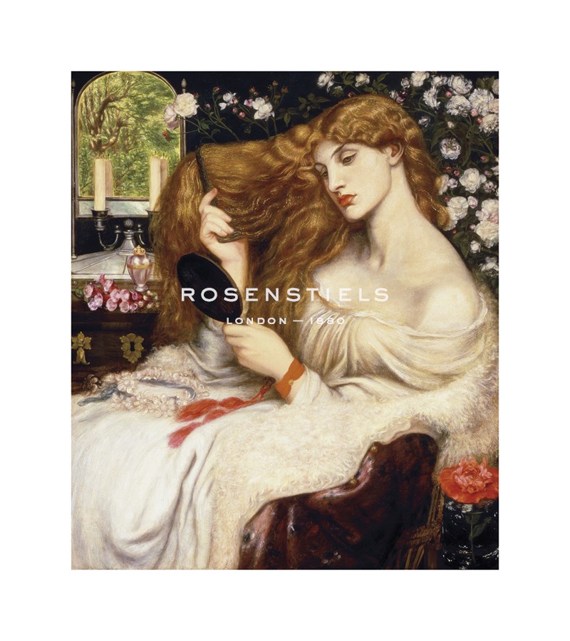Dante Gabriel Rossetti Hand Numbered Limited Edition Print on Paper :"Lady Lilith, 1868"