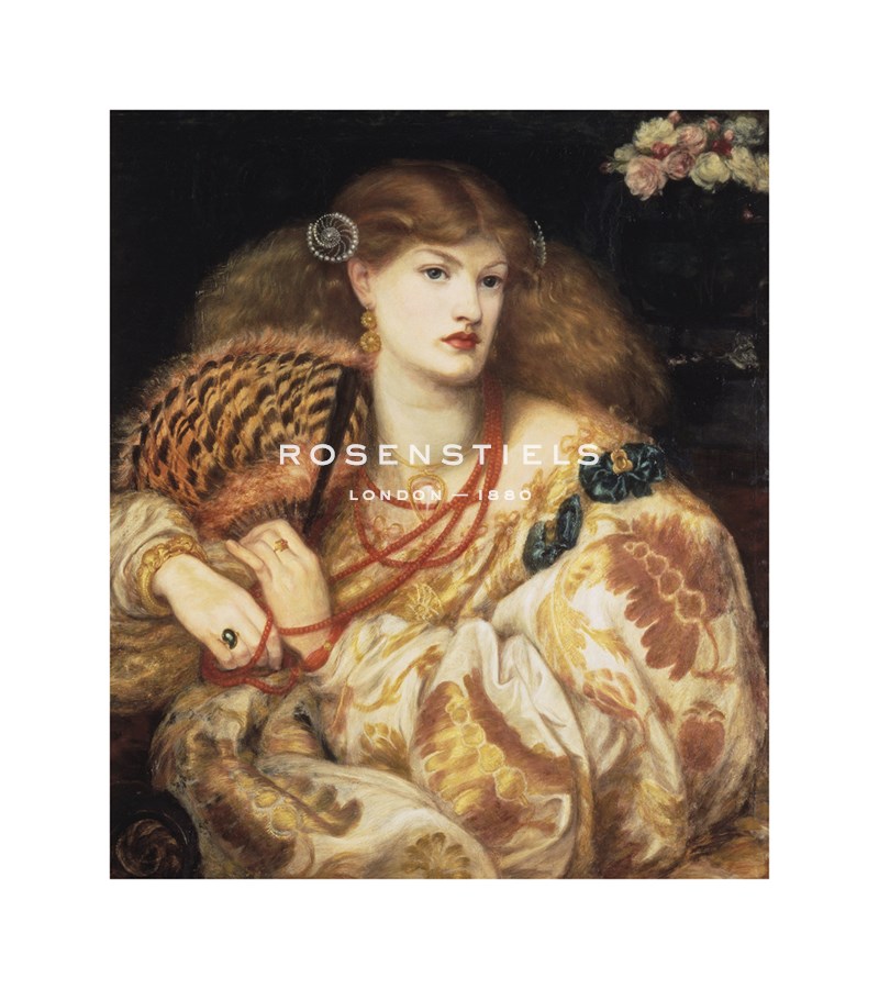 Dante Gabriel Rossetti Hand Numbered Limited Edition Print on Paper :"Monna Vanna, 1866"