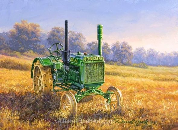 Darrell Bush Hand Signed and Numbered Limited Edition Giclee:"The General Purpose"