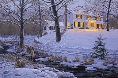 Darrell Bush Handsigned and Numbered Limited Edition Print:"The Homecoming"