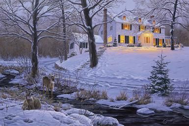 Darrell Bush Handsigned and Numbered Limited Edition Print:"The Homecoming"