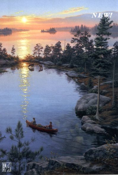 Darrell Bush Handsigned and Numbered Open Edition Print:"On Higher Ground ll"