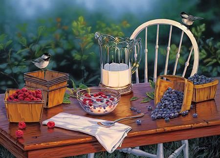 Darrell Bush Handsigned Open Edition Print:"The Breakfast Club"