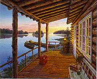 Darrell Bush Limited Edition Canvas: "Opening Day"