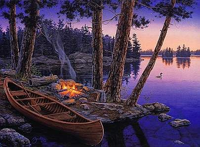 Darrell Bush Limited Edition Canvas"Summer's Song"