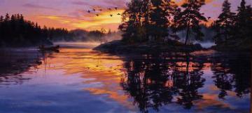 Darrell Bush Limited Edition Print"Lure of the Wilderness"