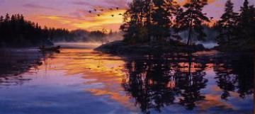 Darrell Bush Limited Edition Print"Lure of the Wilderness"