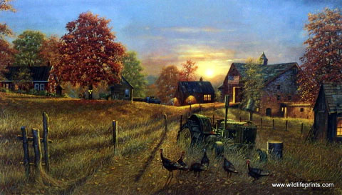 Dave Barnhouse Artist Proof:"Coming Home"