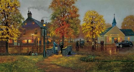 Dave Barnhouse Handsigned Open Edition Print:"A Bridge to Unity"