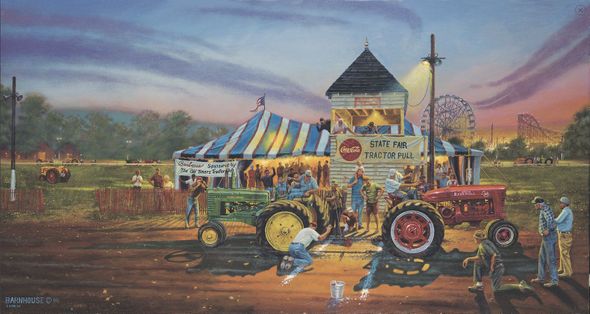 Dave Barnhouse Limited Edition Print:"For Top Honors"