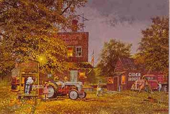 Dave Barnhouse Limited Edition Print: "Ready or Not"