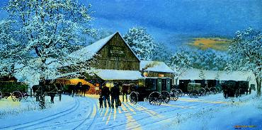 Dave Barnhouse Limited Edition Print:"The Gathering"