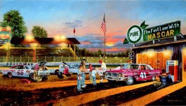 Dave Barnhouse Limited Edition Print:"Yesterday's Hero"