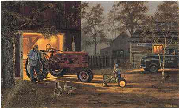 Dave Barnhouse Open Edition Print: "Common Ground"