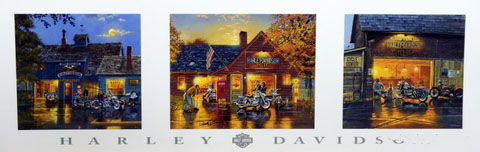 Dave Barnhouse Print-Signed:"Perfect Memories Trilogy"