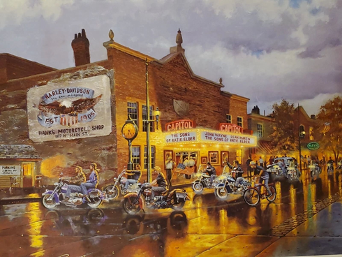 Dave Barnhouse Signed and Numbered Limited Edition Paper: "American Classic" Dave Barnhouse Signed and Numbered Limited Edition Paper: "American Classic"