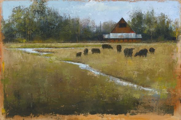 Dave Ivey 24 x 36 Open Edition Giclee on Canvas:"Wandering Spring"