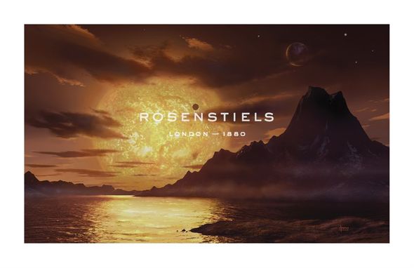 David A Hardy Hand Numbered Limited Edition Print on Paper :"Gliese 581c"