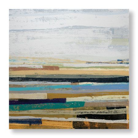 David Bailey Limited Edition Ready to Hang Giclee on Brushed Aluminum: "Landform III"