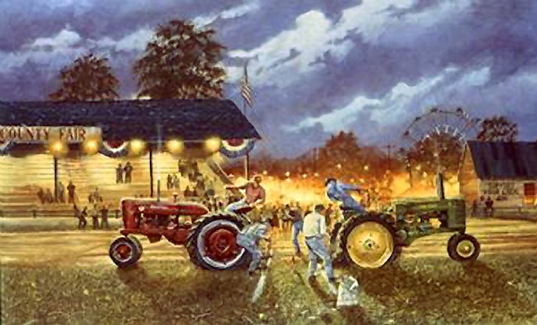 DAVID BARNHOUSE  Secondary Market Art: "BRAGGING RIGHTS"
