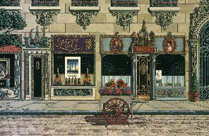 David Farrell Limited Edition Regular Edition Serigraph: "Romance at Romanov