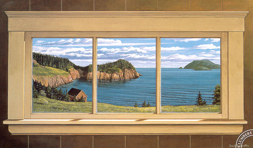 David Hoddinnott Handsigned & Numbered Limited Edition Print:"The Window View "
