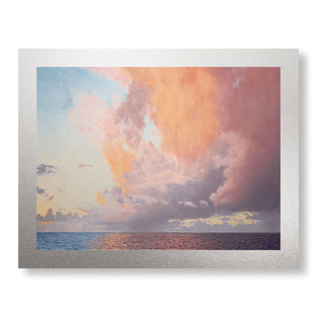 David Jenks Limited Edition Ready to Hang Giclee on Brushed Aluminum: "Ascension"