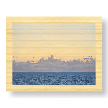 David Jenks Limited Edition Ready to Hang Giclee on Sustainable Bamboo: "Halo"