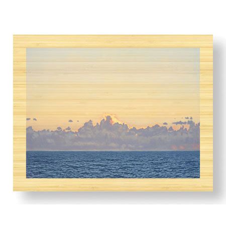 David Jenks Limited Edition Ready to Hang Giclee on Sustainable Bamboo: "Halo"