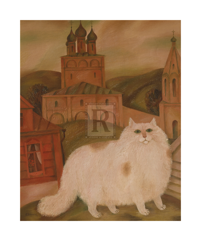 David Khaiken Hand Numbered Limited Edition Print on Paper :"Comrade Cats I"