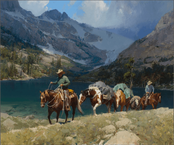 Bill Anton Hand Signed and Numbered Limited Edition Giclee on Canvas:"Shifting Shadow"