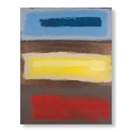 David Morico Limited Edition Ready to Hang Giclee on Brushed Aluminum: "Color Field I"