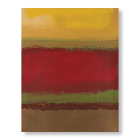 David Morico Limited Edition Ready to Hang Giclee on Brushed Aluminum: "Color Field III"