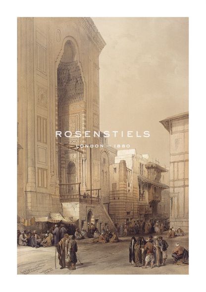David Roberts Hand Numbered Limited Edition Print on Paper :"Mosque of Sultan Hassan"